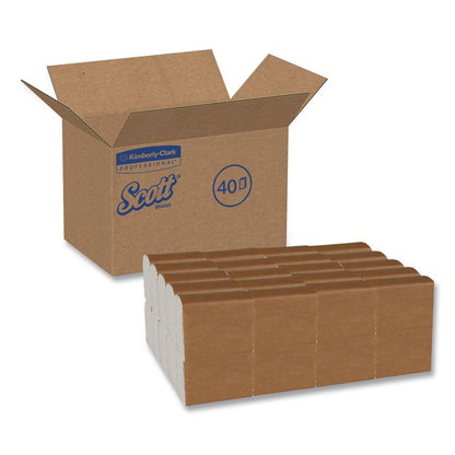Tall-Fold Dispenser Napkins, 1-Ply, 7 x 13.5, White, 500/Pack, 20 Packs/Carton
