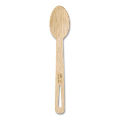 Bamboo Cutlery, Spoon, Paper, Natural, 2,000/Carton
