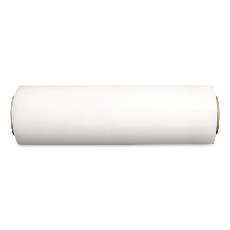 Stretch Film and Shrink Wrap, A and B, 18" x 1,500 ft, 57-Gauge, Clear, 4/Carton