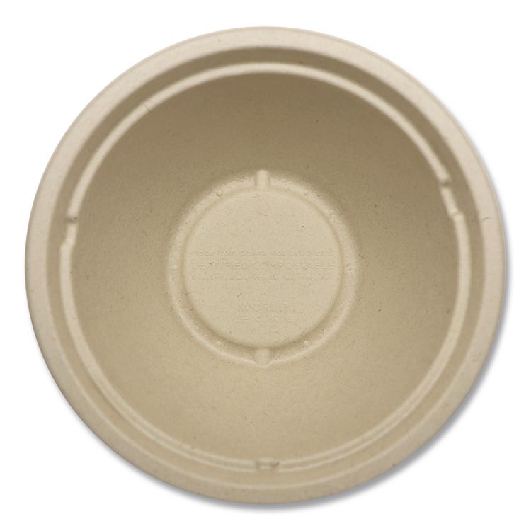 Fiber Bowls, 32 oz, 7.4 x 7.4 x 3.2, Natural, Paper, 500/Carton