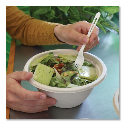 Fiber Bowls, 32 oz, 7.4 x 7.4 x 3.2, Natural, Paper, 500/Carton