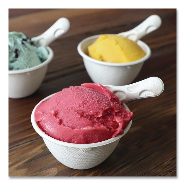 Fiber Bowls, 6 oz, 3.5 x 3.5 x 2, Natural, Paper, 1,000/Carton