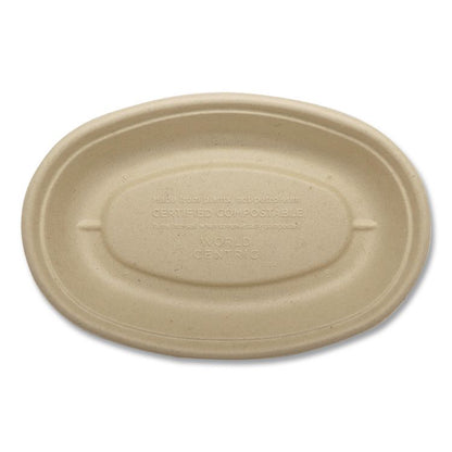 Fiber Bowls, Burrito Bowl, 32 oz, 9.7 x 5.3 x 1.6, Natural, Paper, 300/Carton