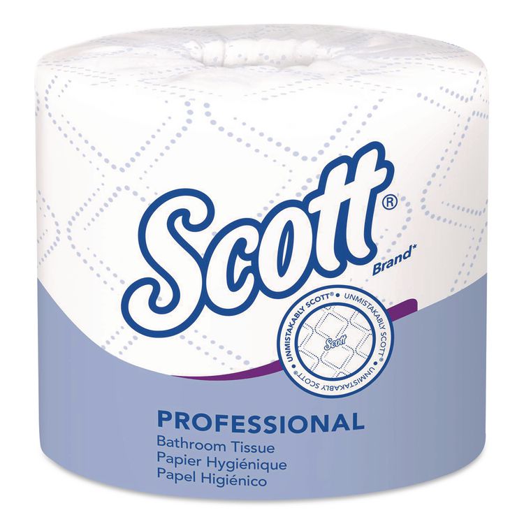 Essential Standard Roll Bathroom Tissue for Business, Septic Safe, 2-Ply, White, 550 Sheets/Roll, 20 Rolls/Carton