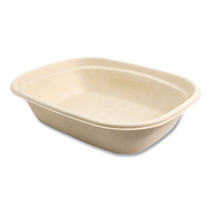 Fiber Containers, 32 oz, 8.7 x 6.5 x 2.1, Natural, Paper, 400/Carton