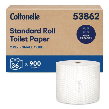 Clean Care Bathroom Tissue, Septic Safe, 2-Ply, White, 900 Sheets/Roll, 36 Rolls/Carton