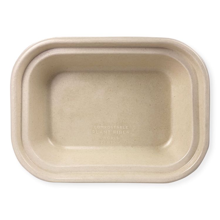 Fiber Containers, 17 oz, 6.02 x 8.02 x 1.5, Natural, Sugarcane Fiber, 400/Carton