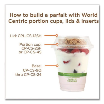 PLA Clear Cold Cups, 20 oz, Plastic, Clear, 1,000/Carton