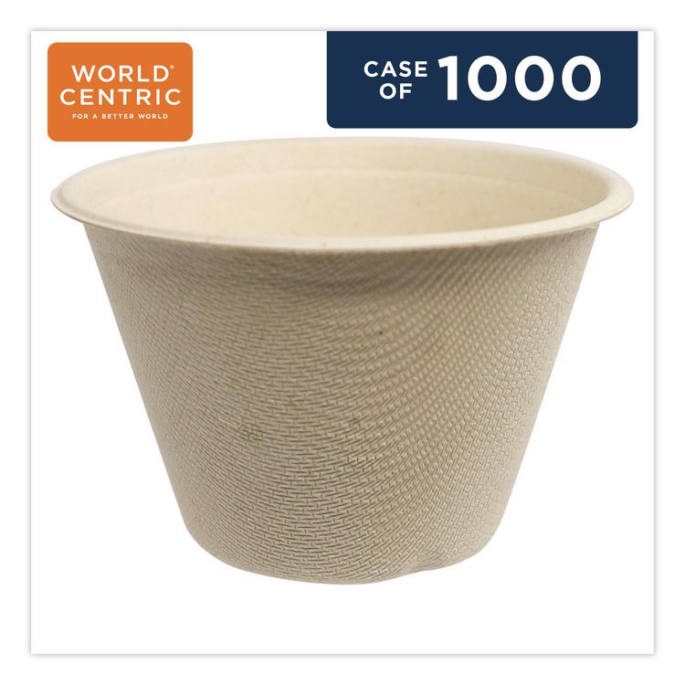 Fiber Portion/Souffle Cups, 4 oz, Natural, 1,000/Carton