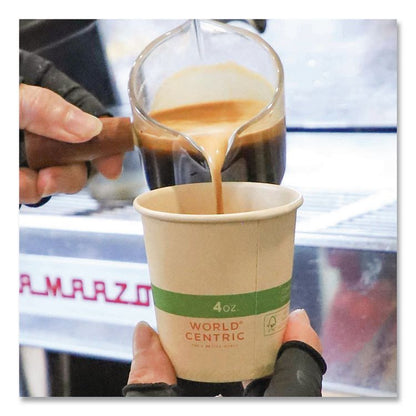 NoTree Paper Hot Cups, 4 oz, Natural, 1,000/Carton