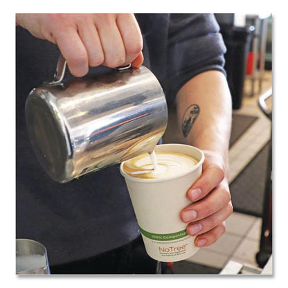 NoTree Paper Hot Cups, 6 oz, Natural, 1,000/Carton
