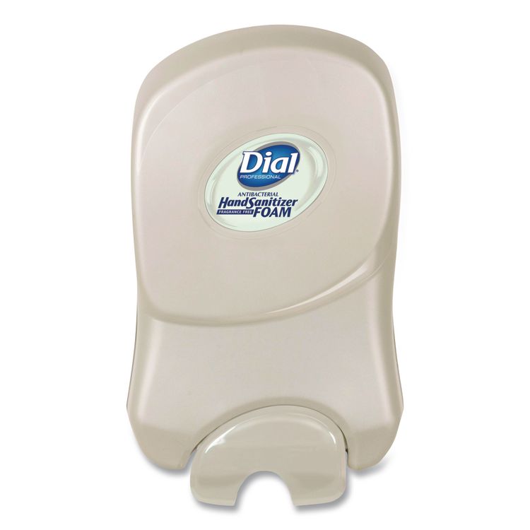 Antibacterial Foaming Hand Sanitizer Refill for Dial 1700 V Dispenser, 1.2 L, Fragrance Free, 3/Carton