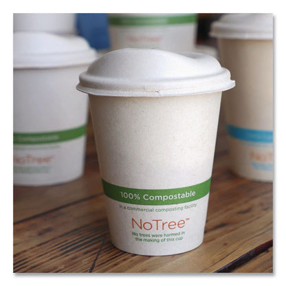 NoTree Paper Hot Cups, 8 oz, Natural, 1,000/Carton