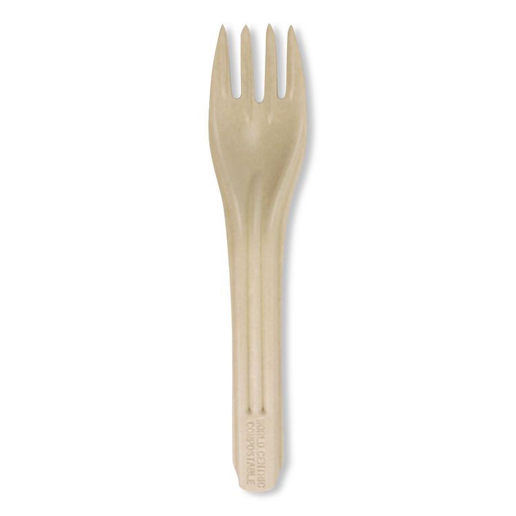 NoTree Cutlery, Light Mediumweight, Fork, Paper, Natural, 1,000/Carton