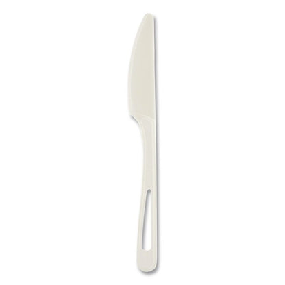 TPLA Bulk Cutlery, Knife, Plastic, Light Beige, 1,000/Carton