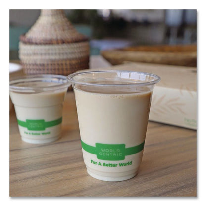 PLA Clear Cold Cups, 7 oz, Plastic, Clear, 2,000/Carton