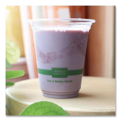 PLA Clear Cold Cups, 12 oz, Plastic, Clear, 1,000/Carton