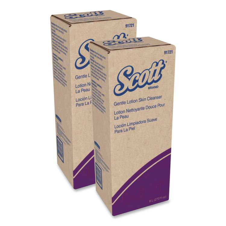 Lotion Hand Soap Cartridge Refill, Floral Scent, 8 L, 2/Carton