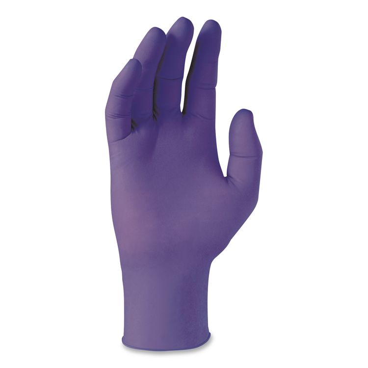 PURPLE NITRILE Exam Gloves, Powder-Free, Medium, 6 mil Thick, 9.5" Long, Purple, 500/Carton