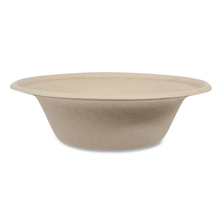 Fiber Bowls, 20 oz, 6 x 6 x 1.7, Natural, 20/Pack