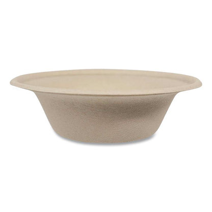 Fiber Bowls, 20 oz, 6 x 6 x 1.7, Natural, 20/Pack