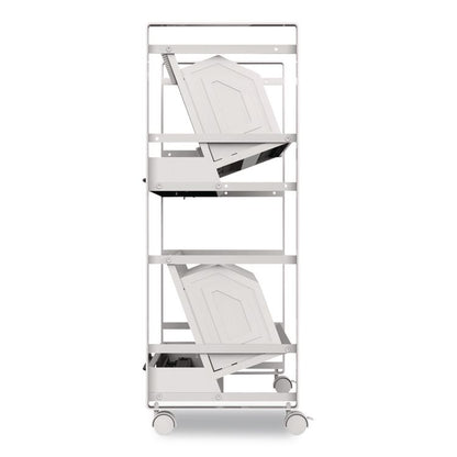 32 Tablet/Chromebook Open Charging Cart for 32 Devices, 27 x 14.75 x 39.75