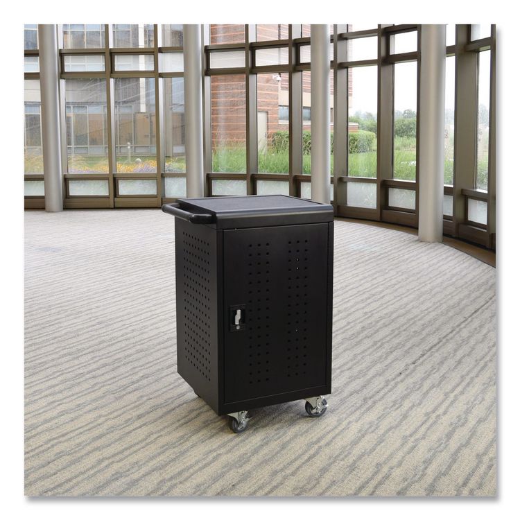 30 Tablet/Chromebook Charging Cart for 30 Devices, 20.9 x 21.1 x 37.6