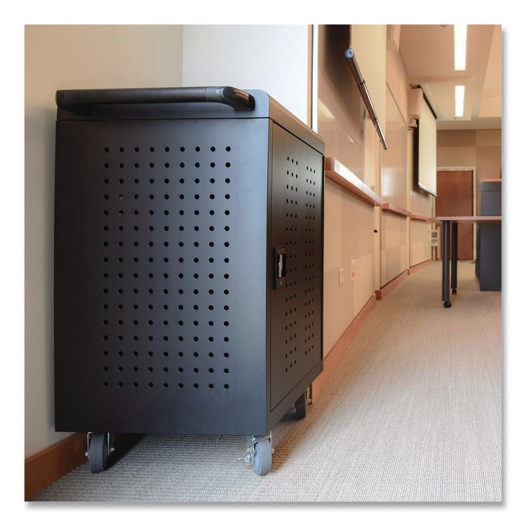 30 Tablet/Chromebook Charging Cart for 30 Devices, 20.9 x 21.1 x 37.6