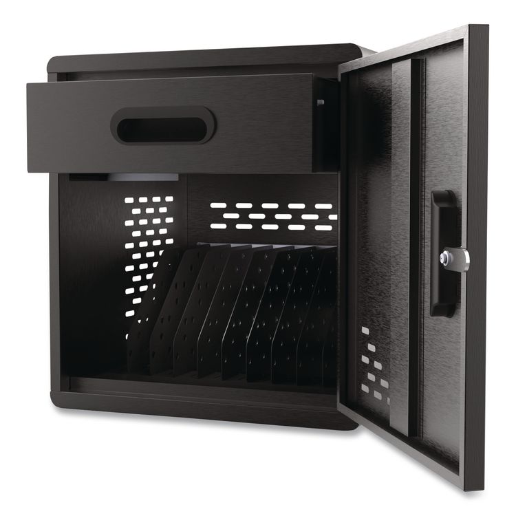 Modular Charging Cabinet for 10 Devices, 15  x 15 x 16.75