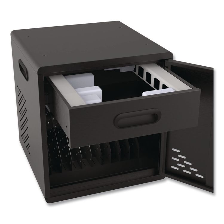 Modular Charging Cabinet for 10 Devices, 15  x 15 x 16.75