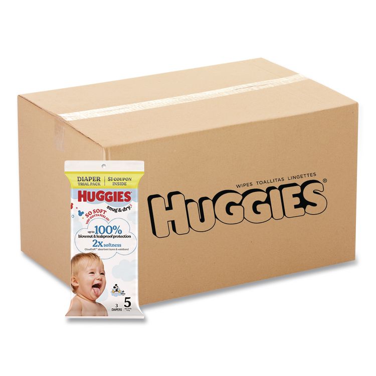 Snug and Dry, Size 5, Over 27 lbs, Disney Design, 3 Diapers/Pack, 30 Packs/Carton