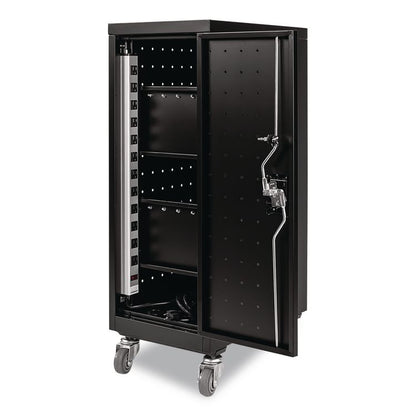 12 Laptop/Chromebook Compact Charging Cart for 12 Devices, 14 x 21.15 x 39.62