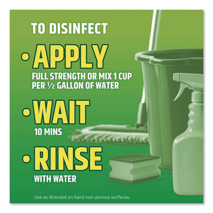 Multi-Surface Cleaner Disinfectant Concentrated, Pine Scent, 14 oz Bottle, 12/Carton
