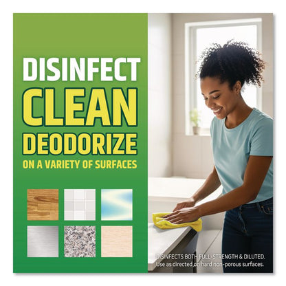 Multi-Surface Cleaner Disinfectant Concentrated, Pine Scent, 14 oz Bottle, 12/Carton