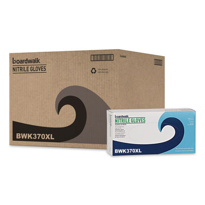 Blue Disposable Nitrile Gloves, 370 Series, Powder-Free, X-Large, 3 mil Thick, 9.5" Long, Blue, 100/Box, 10 Boxes/Carton