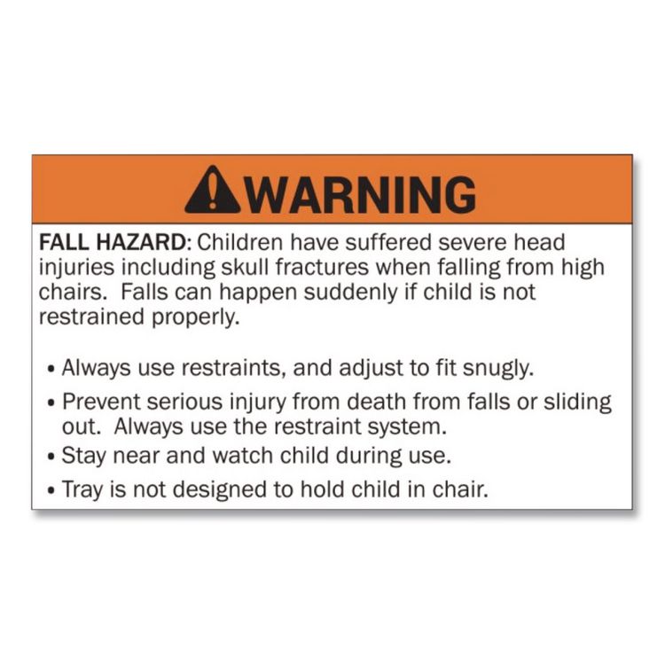 Sturdy Chair High Chair without Wheels, Supports Up to 33 lbs, 30.76" Seat Height, Platinum