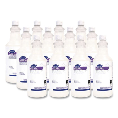 Emerel Plus Cream Cleanser, 32 oz Squeeze Bottle, 12/Carton
