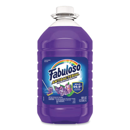 Antibacterial Multi-Purpose Cleaner, Lavender Scent, 169 oz Bottle, 3/Carton