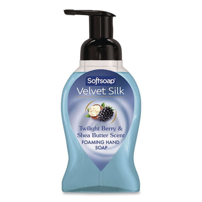 Velvet Silk Foaming Liquid Hand Soap, Twilight Berry and Shea Butter, 9 oz, 6/Carton