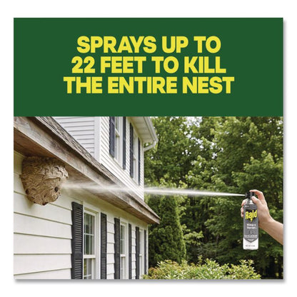 Wasp and Hornet Killer, 14 oz Aerosol Spray, 12/Carton