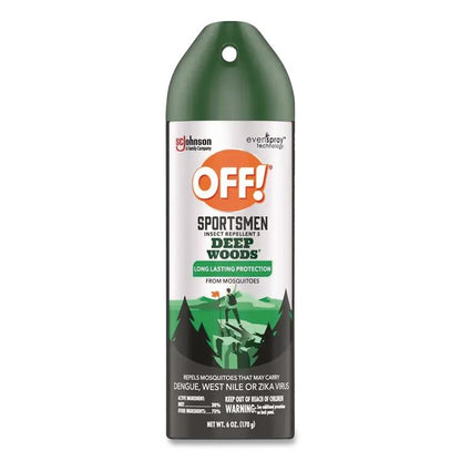 Deep Woods Sportsmen Insect Repellent, 6 oz Aerosol Spray, 12/Carton