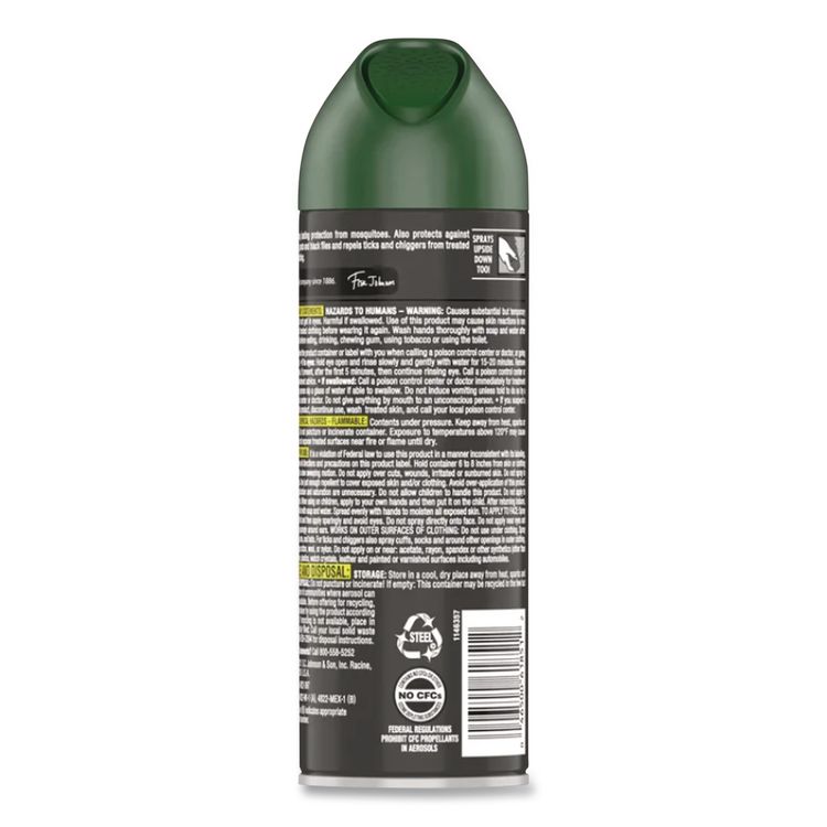 Deep Woods Sportsmen Insect Repellent, 6 oz Aerosol Spray, 12/Carton
