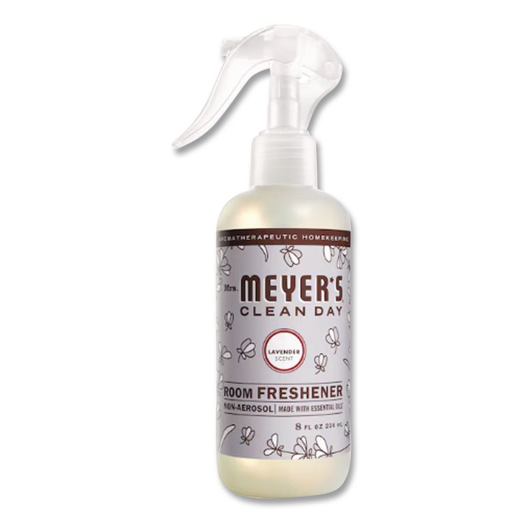 Clean Day Room Freshener, Lavender, 8 oz, Non-Aerosol Spray, 6/Carton