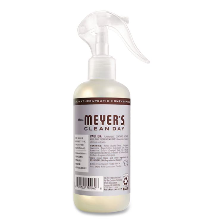 Clean Day Room Freshener, Lavender, 8 oz, Non-Aerosol Spray, 6/Carton