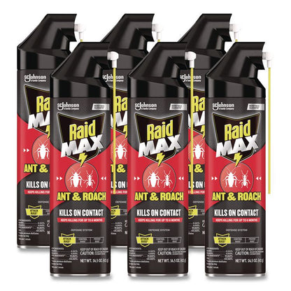 Ant/Roach Killer, 14.5 oz Aerosol Spray, Unscented, 6/Carton