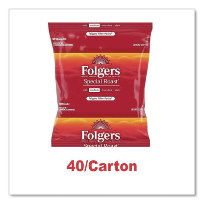 Coffee Filter Packs, Special Roast, 0.8 oz, 40/Carton