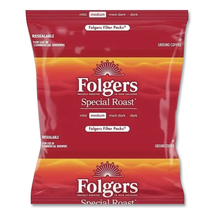 Coffee Filter Packs, Special Roast, 0.8 oz, 40/Carton