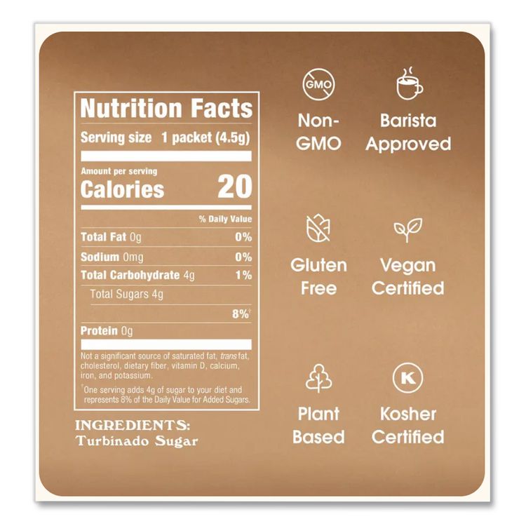 Sugar, 0.2 oz Packet, 200/Box