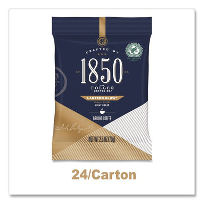 Lantern Glow Coffee Fraction Packs, 2.5 oz Pack, 24 Packs/Carton