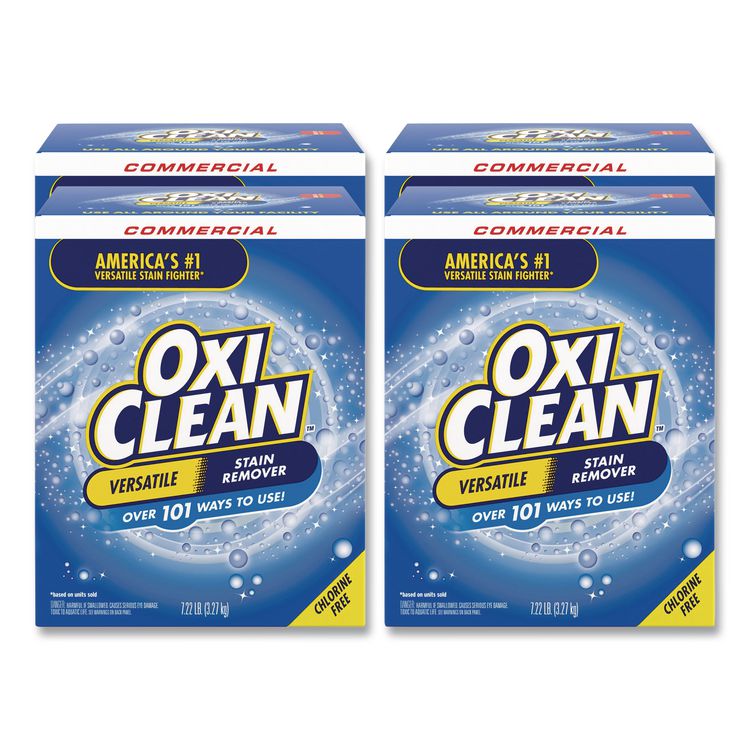 Versatile Stain Remover, Regular Scent, 7.22 lb Box, 4/Carton